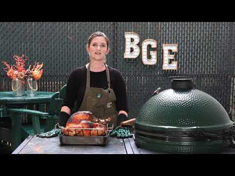 Brine and Roast a Turkey on the Big Green Egg