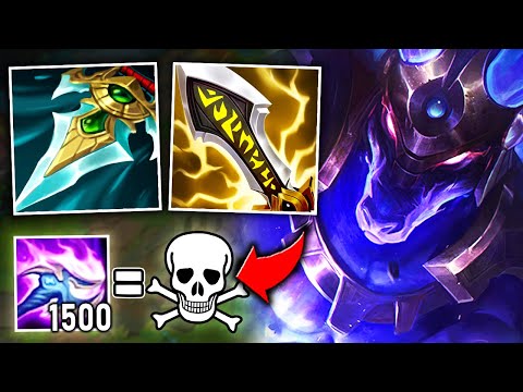 I Hit 1500 Stacks on Lethality Nasus and this happened... (3500 damage Qs)