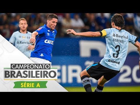 Melhores Momentos - Cruzeiro 3 x 3 Grêmio - Campeonato Brasileiro (19/06/2017)