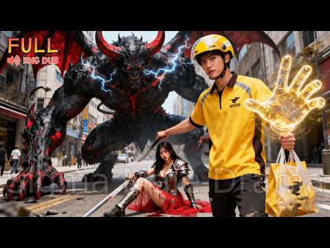 Female war goddess surrounded by demon army, delivery guy passes by, one palm crushes all!