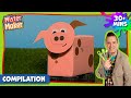 Mister Maker Comes To Town Recycled Art SEASON 1 FULL EPISODES COMPILATION Arts Crafts