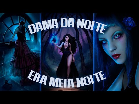 Ponto de Dama da Noite - Era meia noite...💙