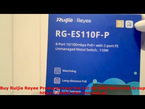 RG-ES110F-P Open Box Video