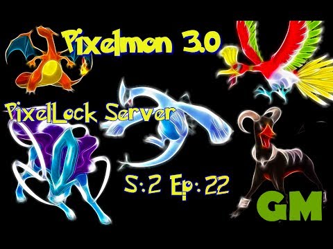 Pixelmon 3.0 - PixelLock Ep:22 My First Gym Battle as a Leader