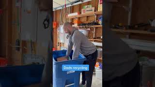 Dad vs. Mom: Recycling