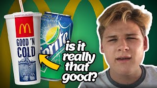 Is McDonald's Sprite ACTUALLY BETTER than Normal Sprite?