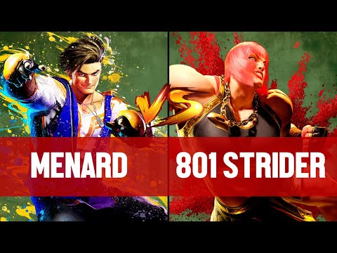 【SF6】MENARD(LUKE) vs 801 STRIDER(MARISA) ▰ Street Fighter 6 | High Level Gameplay
