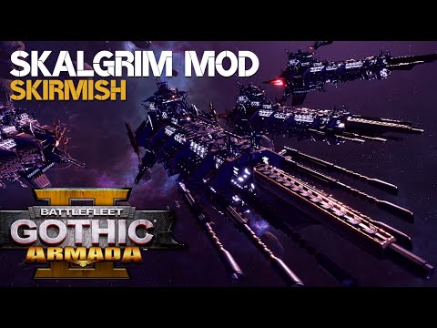TITANS - 4x Abomination - Massive Battle | Skalgrim Mod Skirmish | Battlefleet Gothic: Armada 2