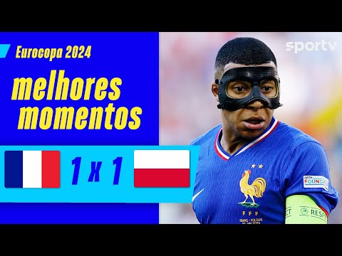 Gols e lances de França x Polonia
