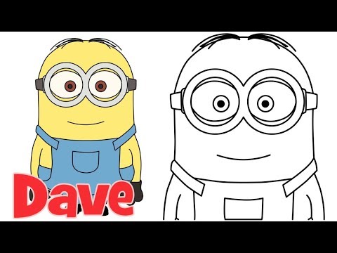 How to draw Minion step by step - Hướng dẫn vẽ minion cực đẹp