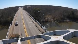 preview picture of video 'Kenny banks drone view of the selma Pettis bridge'