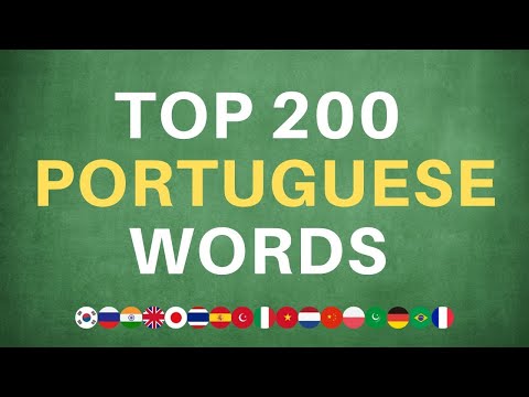 200 Words Every Portuguese Beginner Must Know