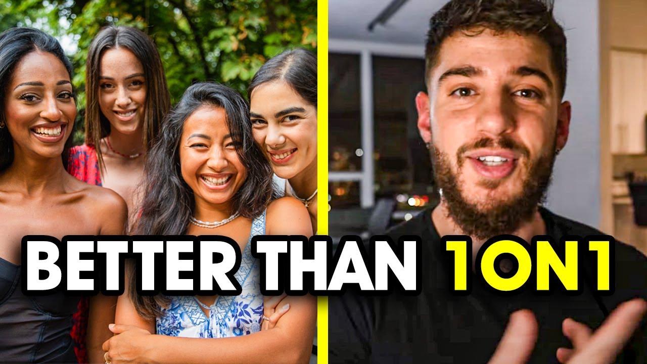 Why Talking To a Group Of Girls Is MORE Effective Than 1on1