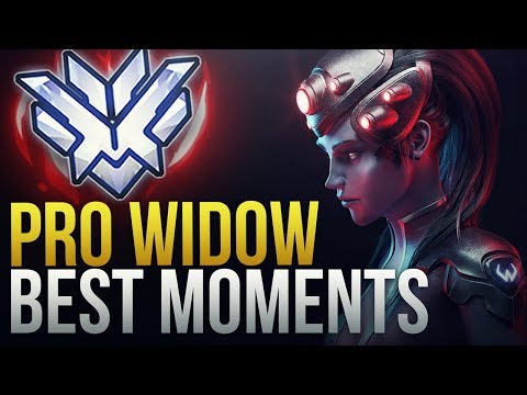 BEST PRO WIDOWMAKER MOMENTS - Overwatch Montage