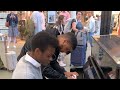 The most EPIC Interstellar Piano Duet in Public!