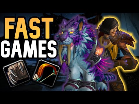 The Fastest Paced 2s Comp? - 2x DPS Feral/Survival WoW BFA 8.3 Arena