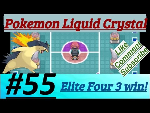 Pokemon Liquid Crystal Episode 55 Elite Four Battle Continued Defeated Second & Third Opponent