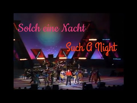 Karel Gott - Such A Night (1987, live)