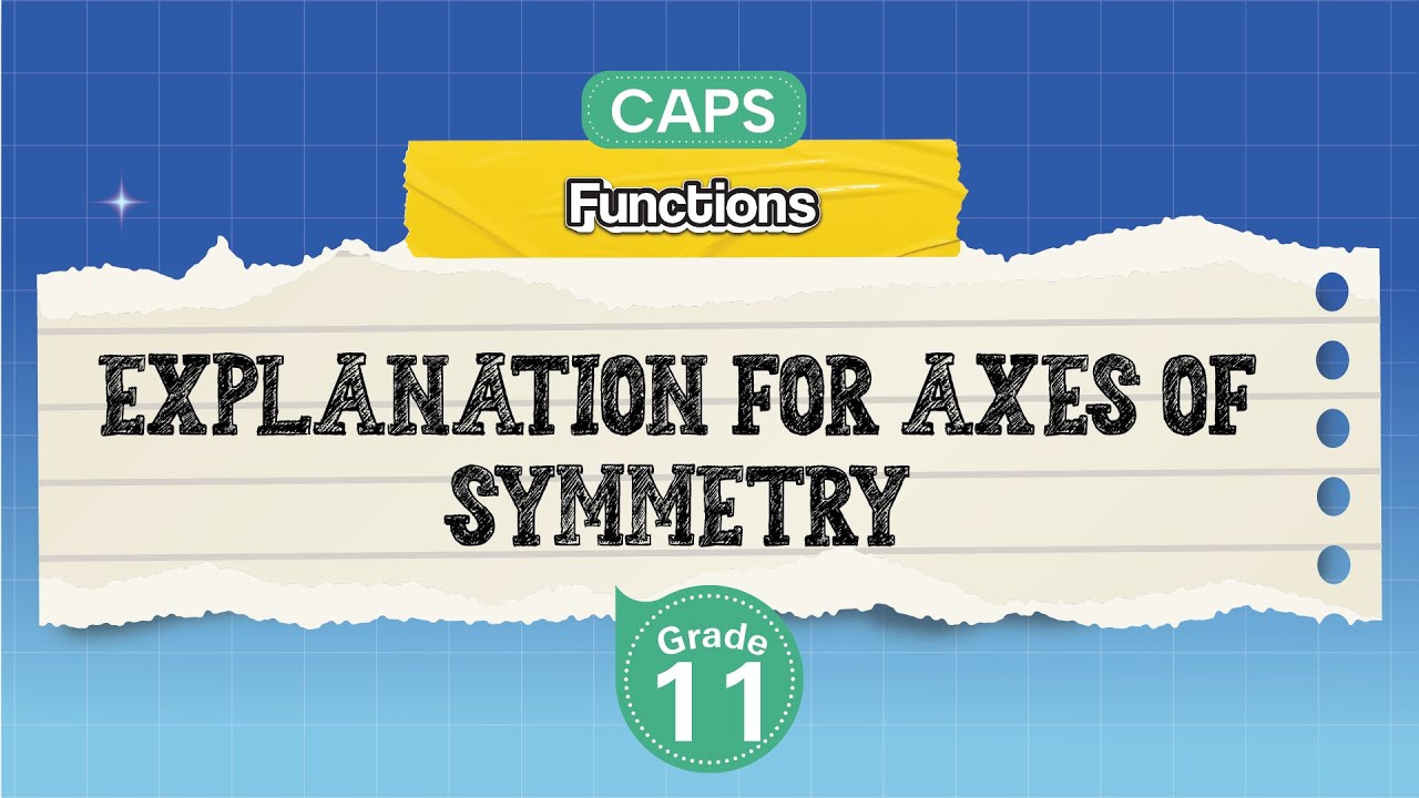 [GRADE 11] Explanation for Axes of Symmetry