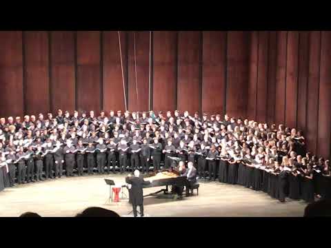 Georgia All State Senior Mixed Choir - Der Abend (Brahms)