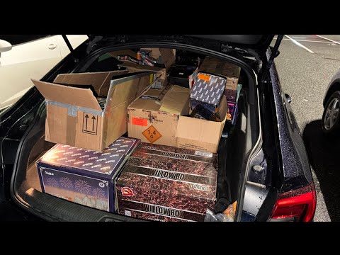 XXL 1.Januar Pyro-Action 💣 | Feuerwerk vom allerfeinsten 😧💥