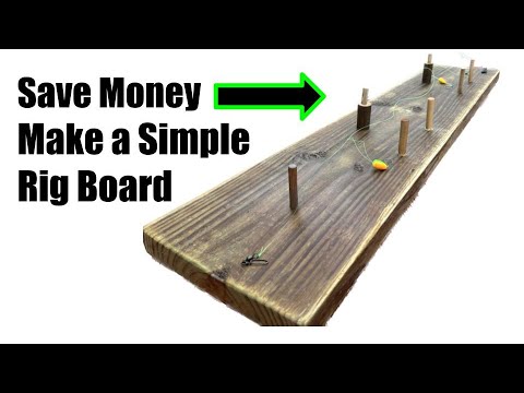 How to Make a Rig Board - Tie Surf Rigs