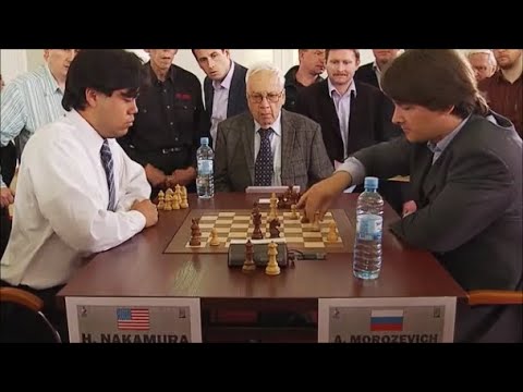 GM Morozevich (Russia) - GM Nakamura (USA) 5m + PGN