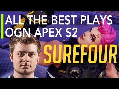 Best Plays Of Surefour - Pro DPS Montage | Overwatch APEX S2
