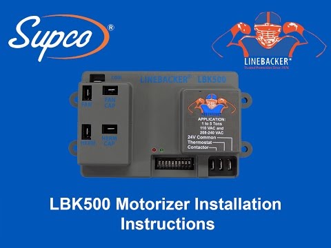 SUPCO LBk500 Installation Video