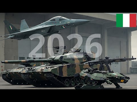 LE 7 NUOVE ARMI CHE SARANNO INSERITE NELL'INVENTARIO DELL'ITALIA NEL 2026. ESERCITO ITALIANO.