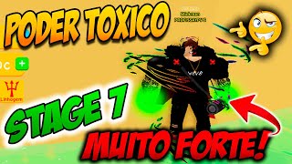 ROBLOX Lifting Simulator  PEGANDO STAGE 7 Com o Poder Txico   MUITA FORA 