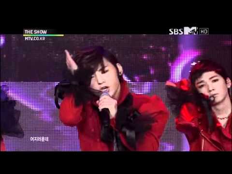 120504 The Show (NU'EST) - I'm sorry