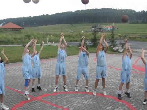 Plava zvezda   Basketball camp blue Star 2010 Zlatibor