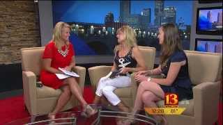 BELOW DECK&#39;s Adrienne Gang and Author Julie Perry talking about YACHT Stewardess Career Book on T.V.
