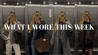 WHAT I WORE IN A WEEK | Everyday Winter Outfits | January Outfit Inspo