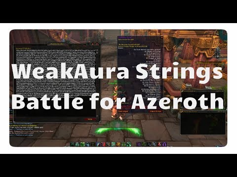BfA: WeakAura Strings für Raids & M+ (Addon Tipp)