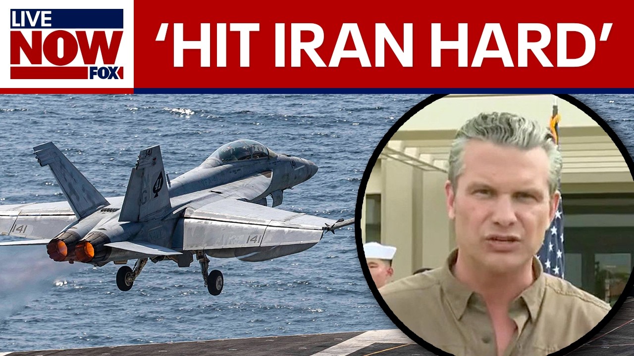 Hegseth says US will strike Iran "hard" tonight