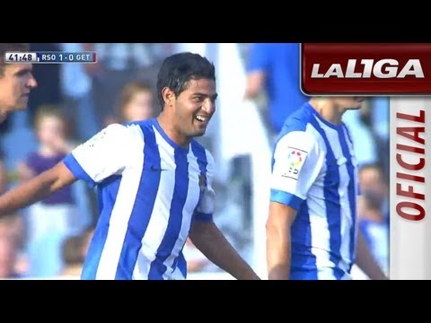 Golazo de Carlos Vela (1-0) en el Real Sociedad - Getafe CF - HD