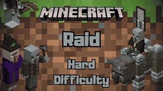 Download lagu Beating A Raid - Minecraft - Hard Difficulty mp3