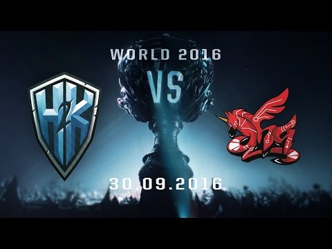 Highlight H2K vs AHQ - World Championship 2016 (Match 3 Group C Day 1)