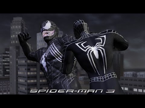 Spider-Man 3 | Black Suit Spider-Man vs Venom (Gameplay)