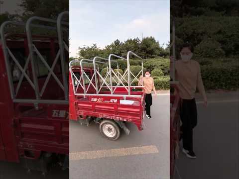 Amazing Scalable Tricycle Cover #farmingmachines