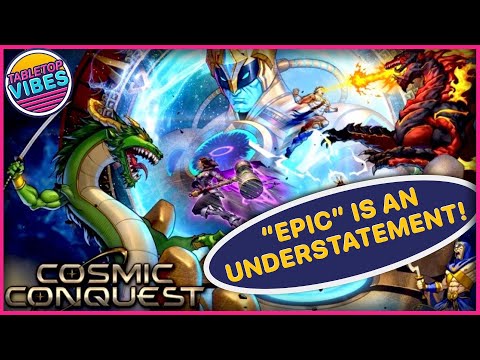 Cosmic Conquest Game | Fight for Control of the Galaxy! | First Impression Review