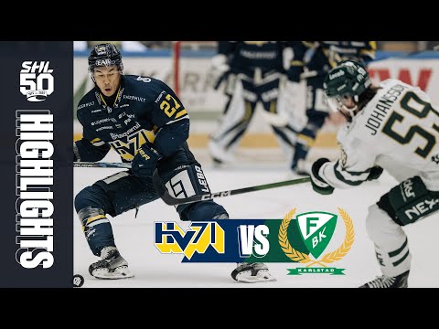 HV71 vs Färjestad | 2 okt 2025 | Highlights