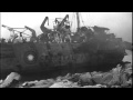 Damage to 36th Division LST (Landing Ship, Tank ...