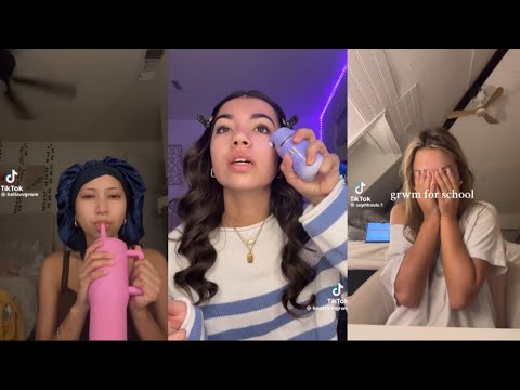 GRWM FOR SCHOOL ! Tiktok Compilation