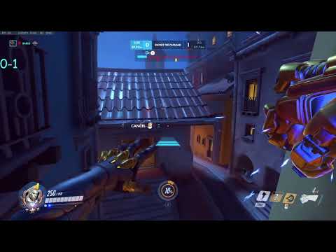 Overwatch Doomfist God Dannedd Road To Rank 1 Spot