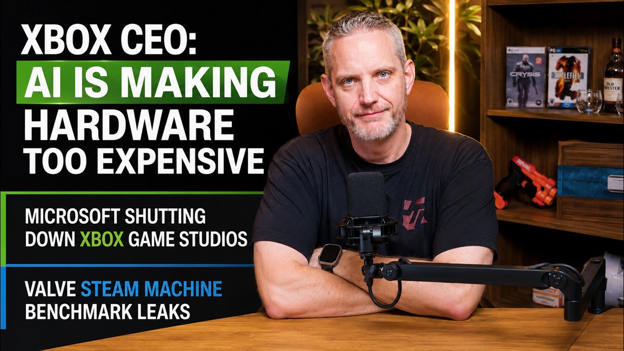Steam Machine Leaks! Microslop says AI ruining Hardware - Weekly News with Jay