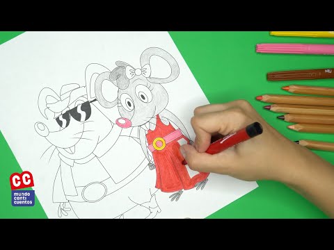 Ramón & Ramona, Video Coloreable - Mundo Canticuentos