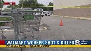 Employee shot, killed at Pinellas Park Walmart, shooter at large